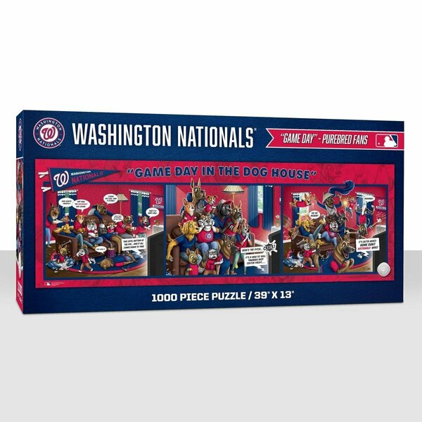 Souvenirs MLB Washington Nationals Game Day in the Dog House Puzzle 1000 Piece SO4248449